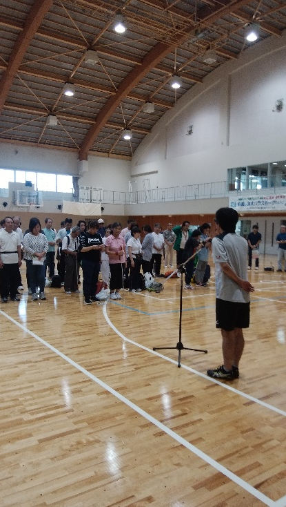 閉会式の写真